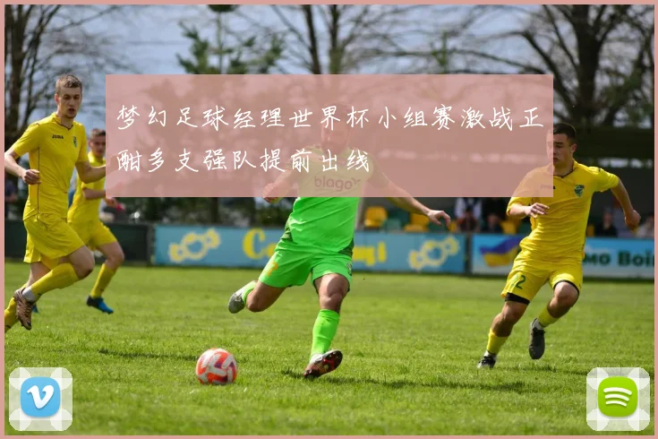 梦幻足球经理世界杯小组赛激战正酣多支强队提前出线