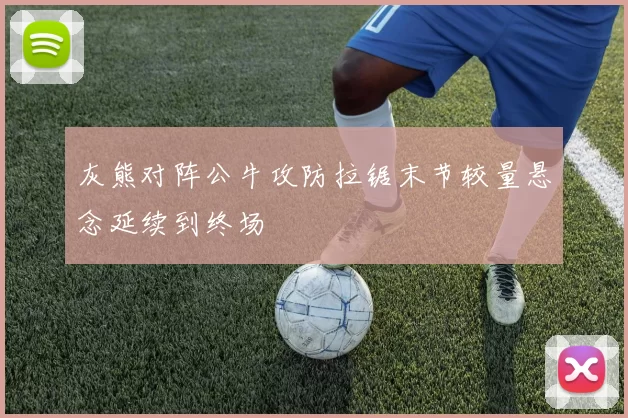 灰熊对阵公牛攻防拉锯末节较量悬念延续到终场